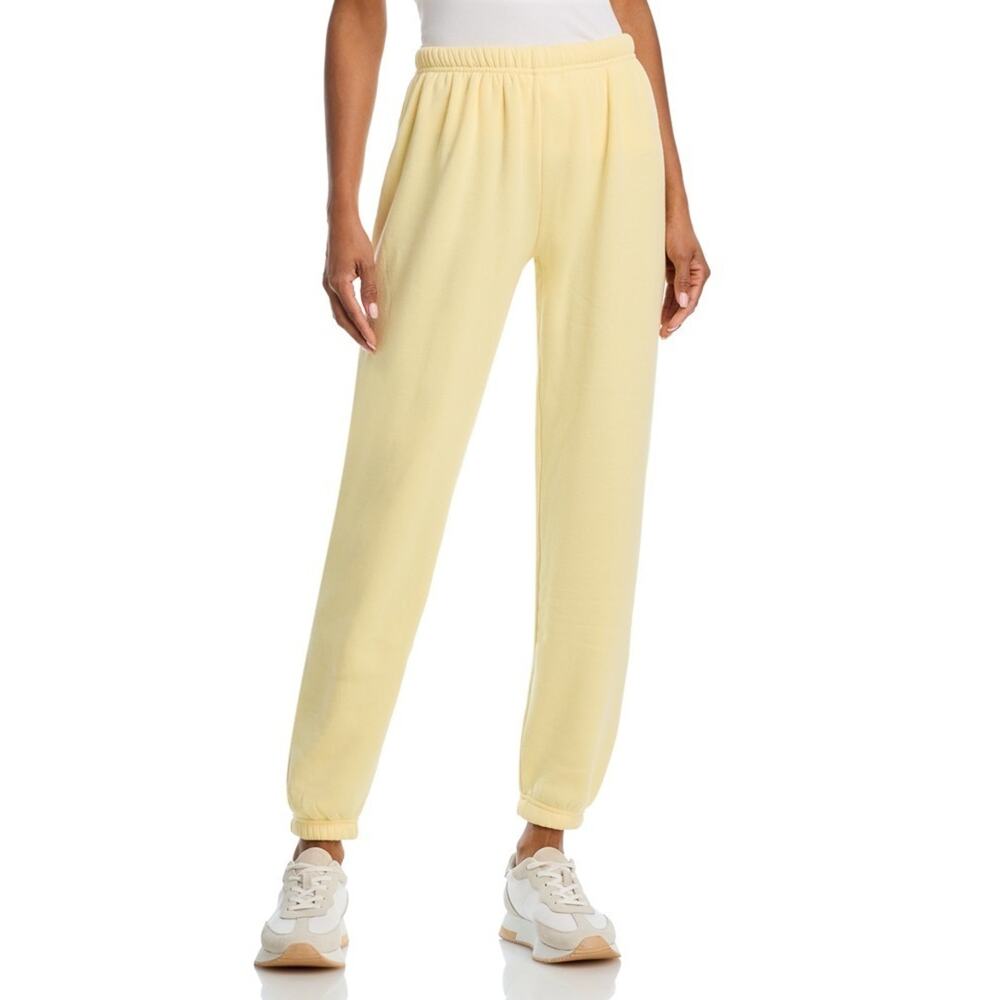 KatieJnyc Women's Dylan Jogger Pants Yellow Size S/M 0255